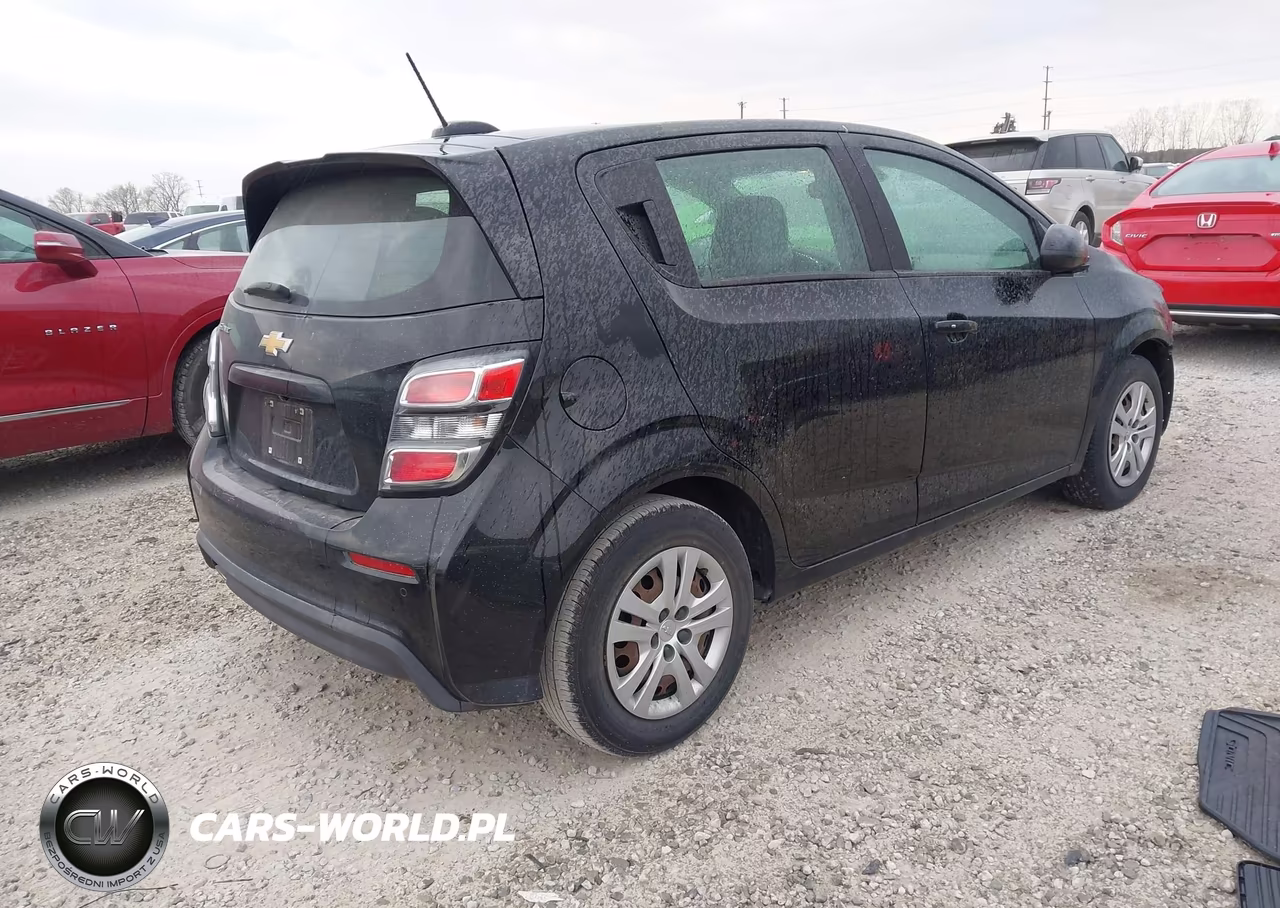 2020 Chevrolet Sonic Fwd 1Fl 5-Door VIN:1G1JG6SB3L4116171 - 4