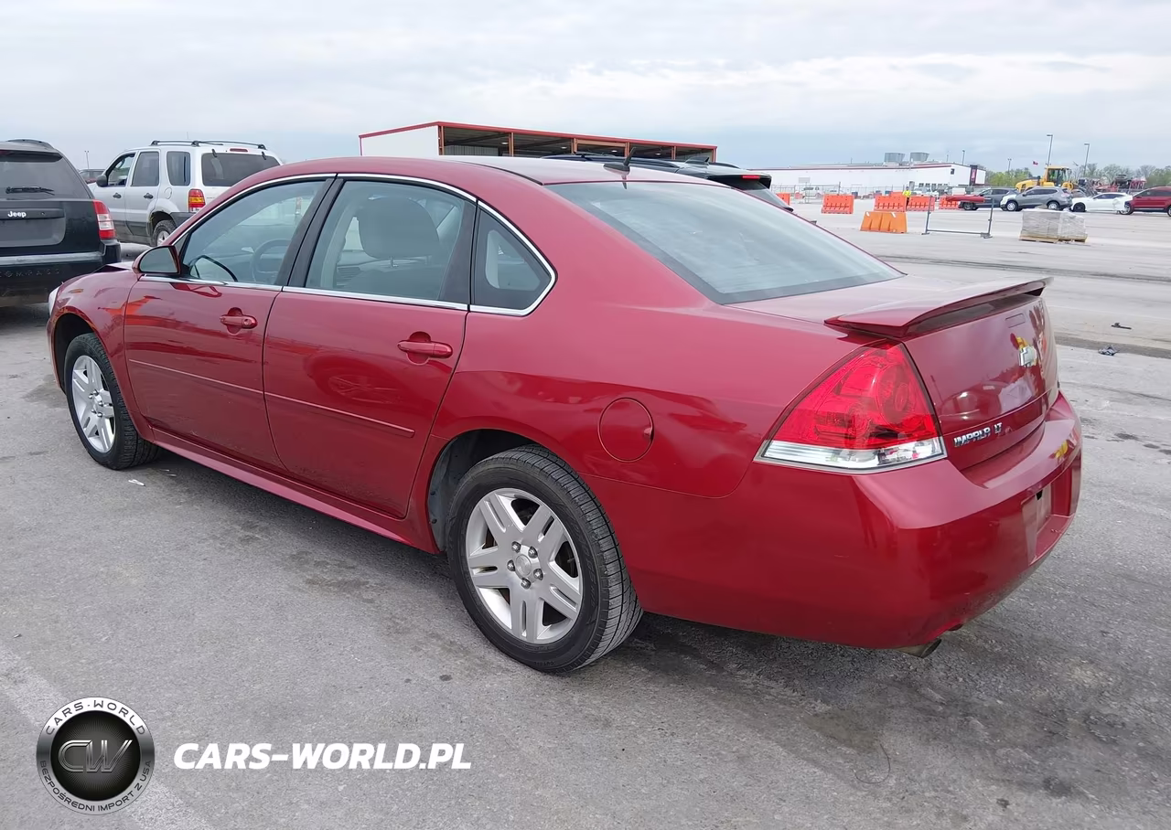 2012 Chevrolet Impala Lt VIN:2G1WB5E37C1317568 - 3