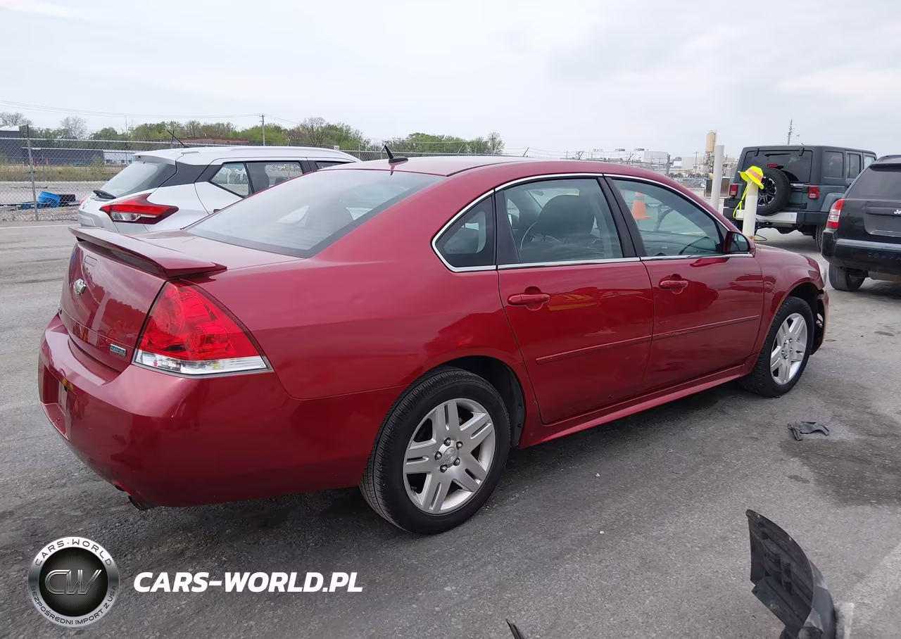 2012 Chevrolet Impala Lt VIN:2G1WB5E37C1317568 - 4