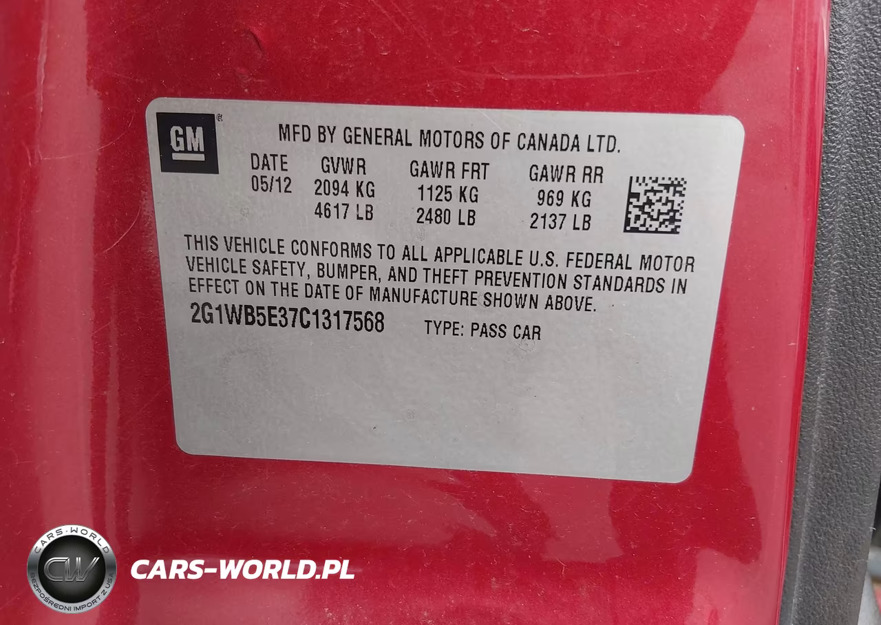 2012 Chevrolet Impala Lt VIN:2G1WB5E37C1317568 - 9