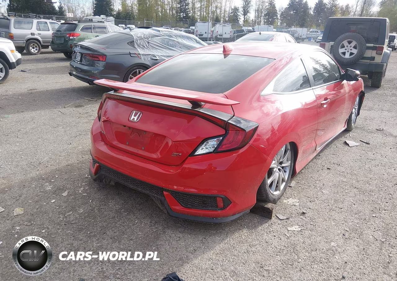 2018 Honda Civic Si VIN:2HGFC3A55JH757567 - 4