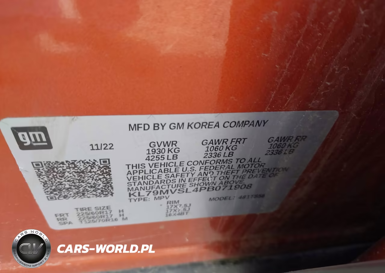 2023 Chevrolet Trailblazer Fwd Activ VIN:KL79MVSL4PB071908 - 9