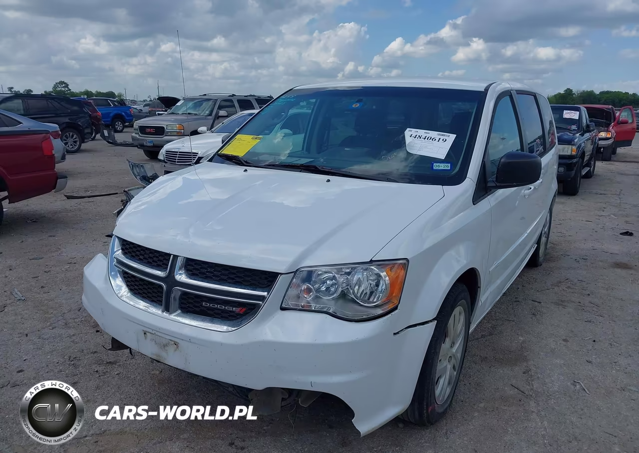 2016 Dodge Grand Caravan Se VIN:2C4RDGBG5GR131911 - 2