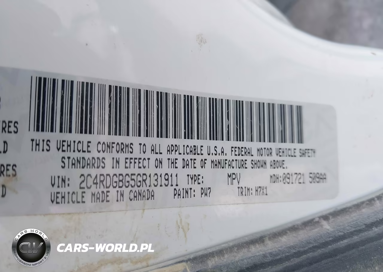 2016 Dodge Grand Caravan Se VIN:2C4RDGBG5GR131911 - 9