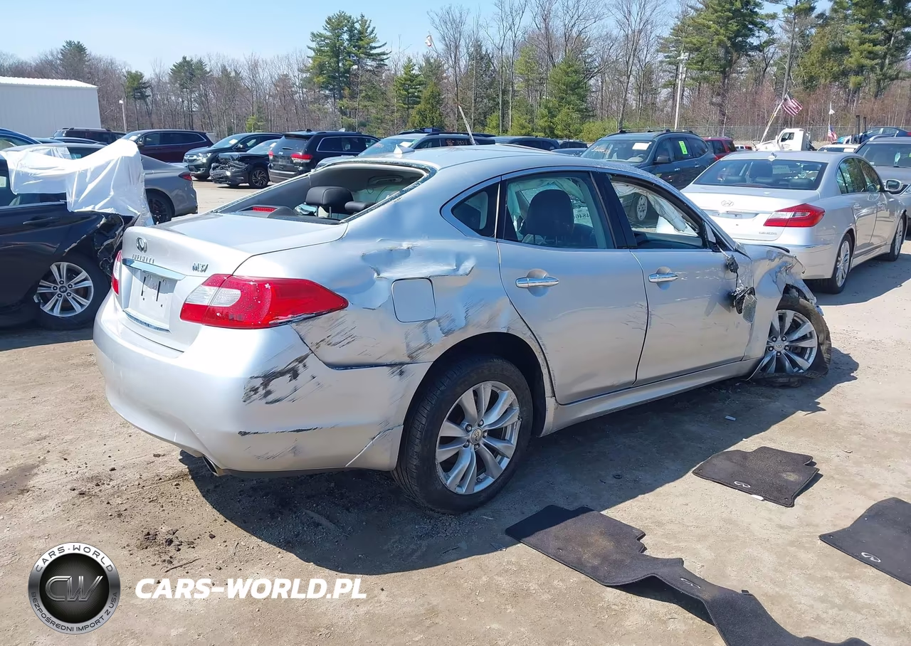 2011 Infiniti M37 VIN:JN1BY1AP6BM322949 - 4