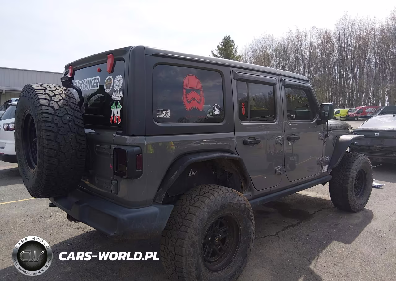 2019 Jeep Wrangler Unlimited Sport S 4X4 VIN:1C4HJXDN5KW630868 - 4
