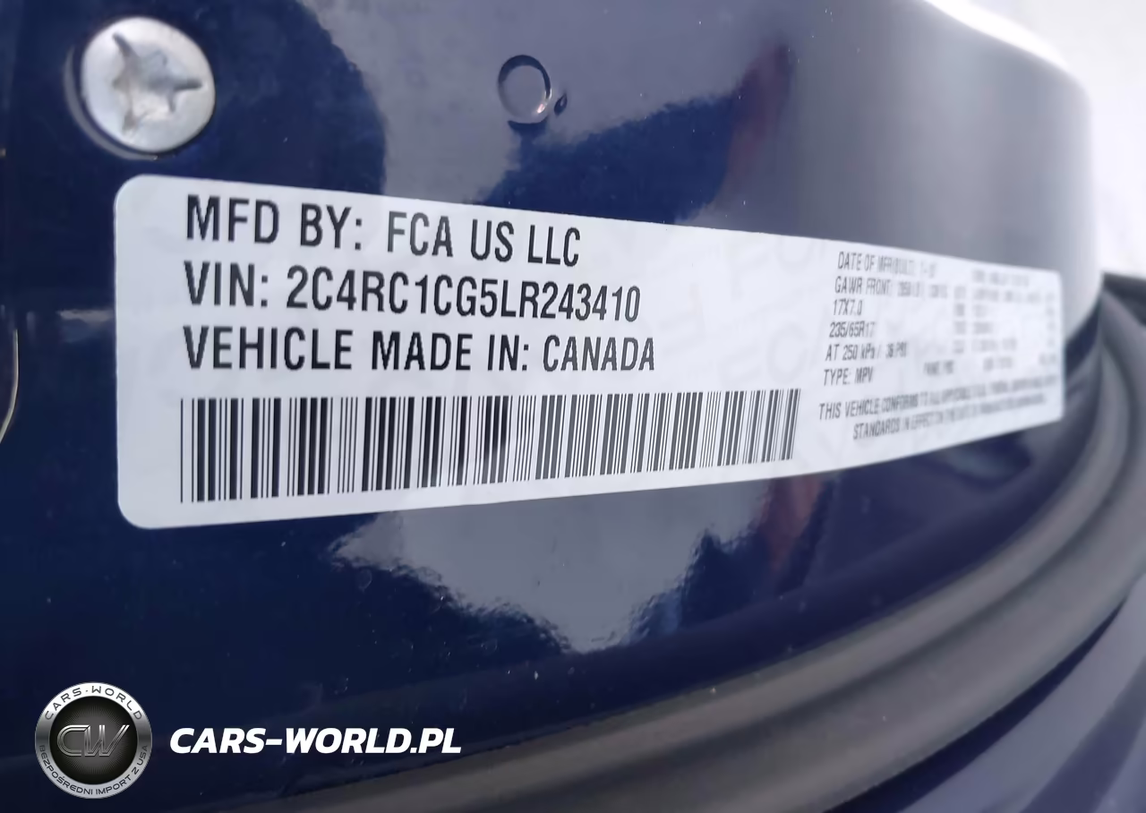 2020 Chrysler Voyager Lx VIN:2C4RC1CG5LR243410 - 9