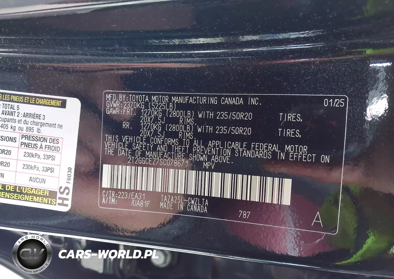 2025 Lexus Nx 350 Premium VIN:2T2GGCEZ7SC078671 - 9