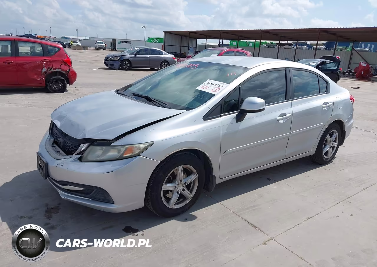 2013 Honda Civic Lx VIN:2HGFB2F58DH560533 - 2