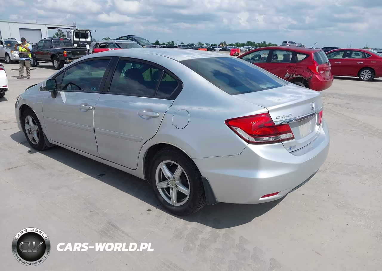 2013 Honda Civic Lx VIN:2HGFB2F58DH560533 - 3