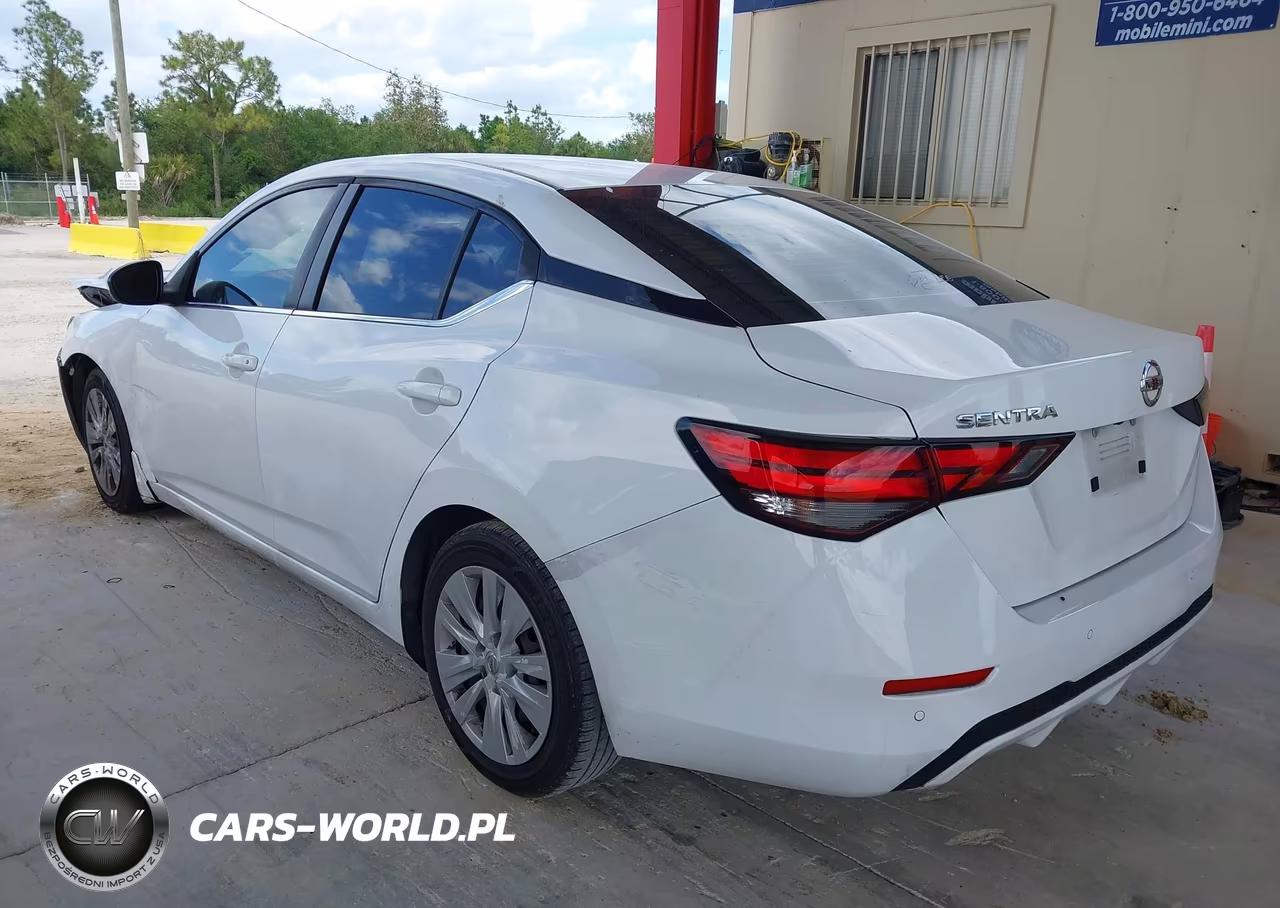 2020 Nissan Sentra S Xtronic Cvt VIN:3N1AB8BV5LY290898 - 3