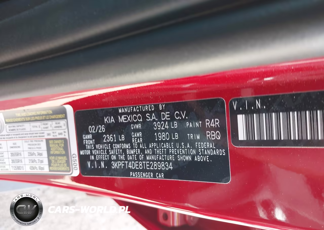 2026 Kia K4 Lxs VIN:3KPFT4DE8TE289834 - 9