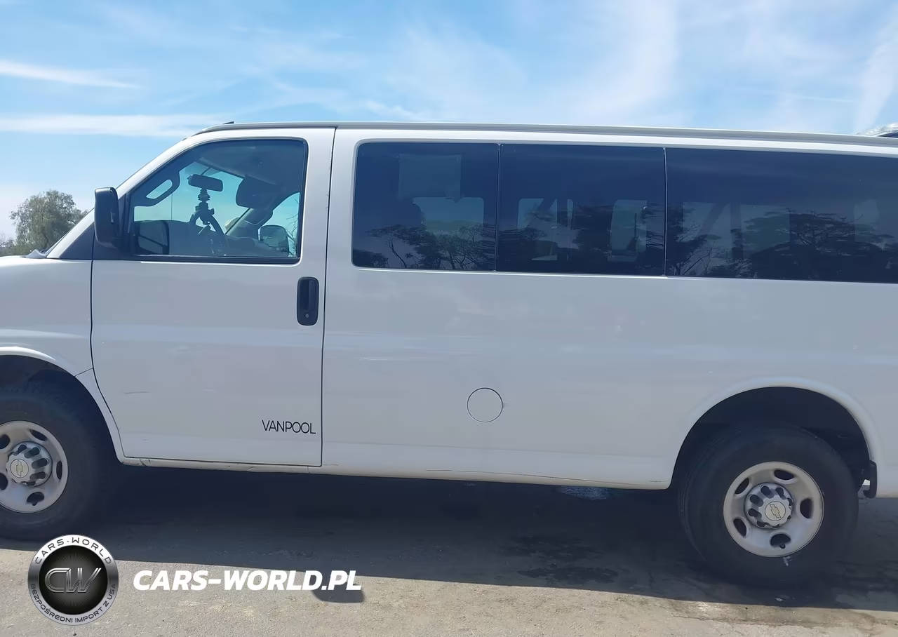 2022 Chevrolet Express Passenger Rwd 3500 Regular Wheelbase Ls VIN:1GAZGLFP5N1186525 - 14