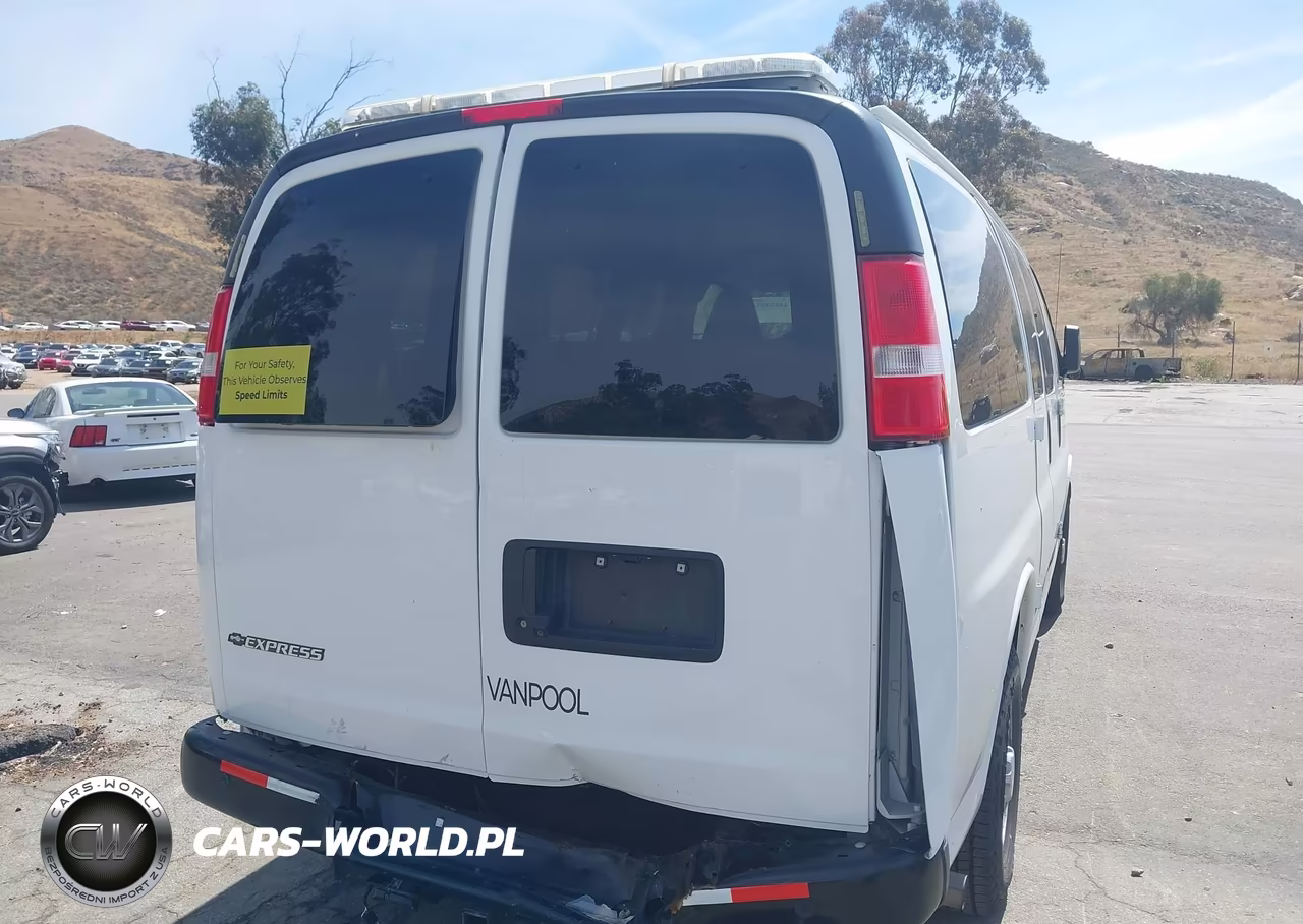 2022 Chevrolet Express Passenger Rwd 3500 Regular Wheelbase Ls VIN:1GAZGLFP5N1186525 - 16