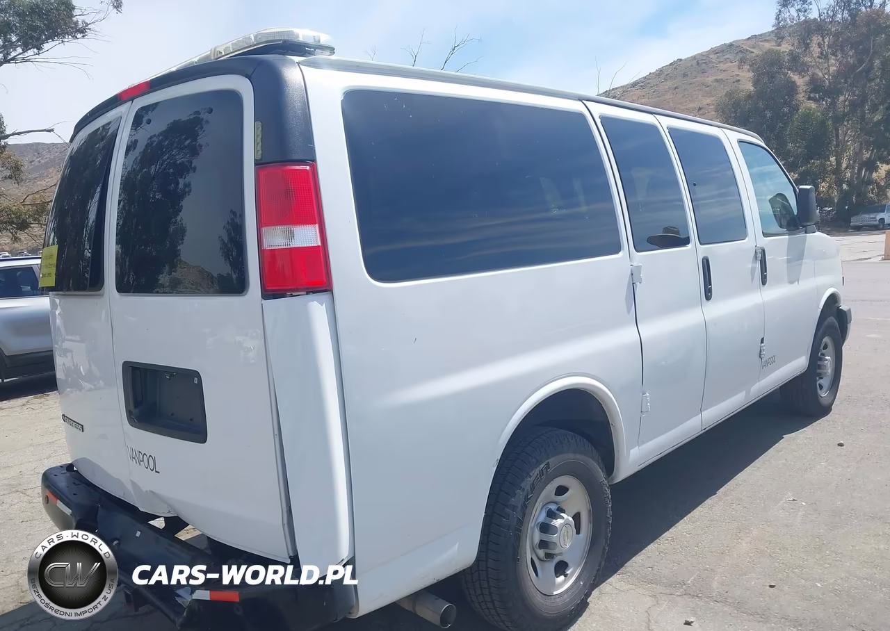 2022 Chevrolet Express Passenger Rwd 3500 Regular Wheelbase Ls VIN:1GAZGLFP5N1186525 - 4