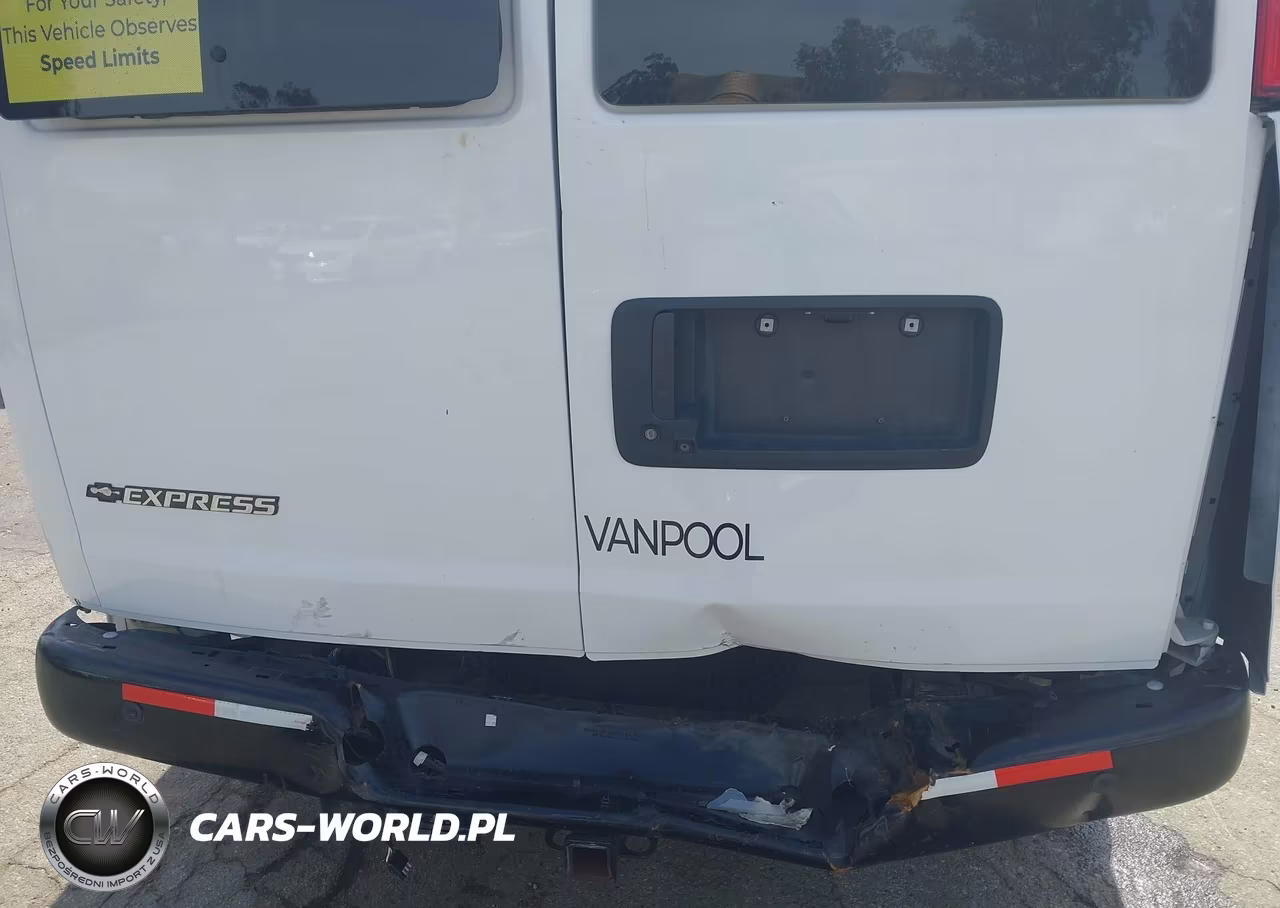 2022 Chevrolet Express Passenger Rwd 3500 Regular Wheelbase Ls VIN:1GAZGLFP5N1186525 - 6