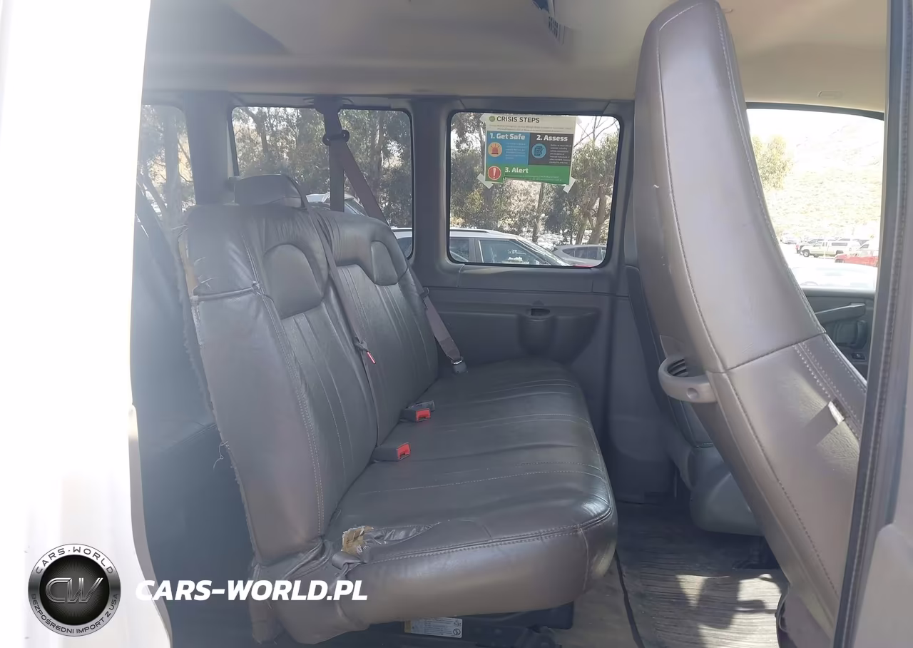 2022 Chevrolet Express Passenger Rwd 3500 Regular Wheelbase Ls VIN:1GAZGLFP5N1186525 - 8
