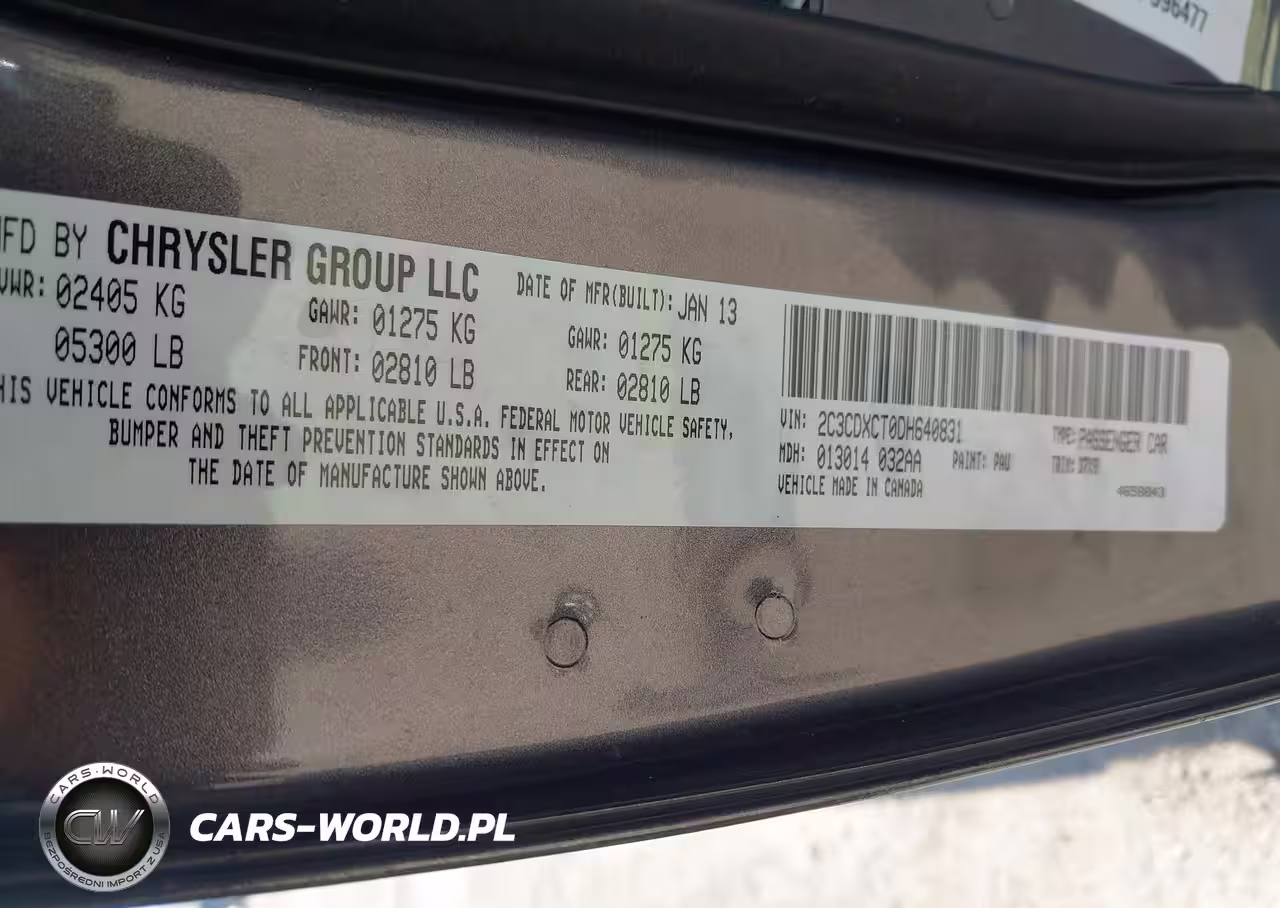 2013 Dodge Charger R-T VIN:2C3CDXCT0DH640831 - 9