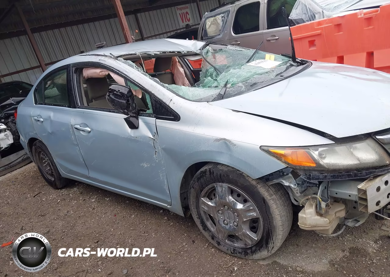 2012 Honda Civic Lx VIN:2HGFB2F53CH552628 - 14