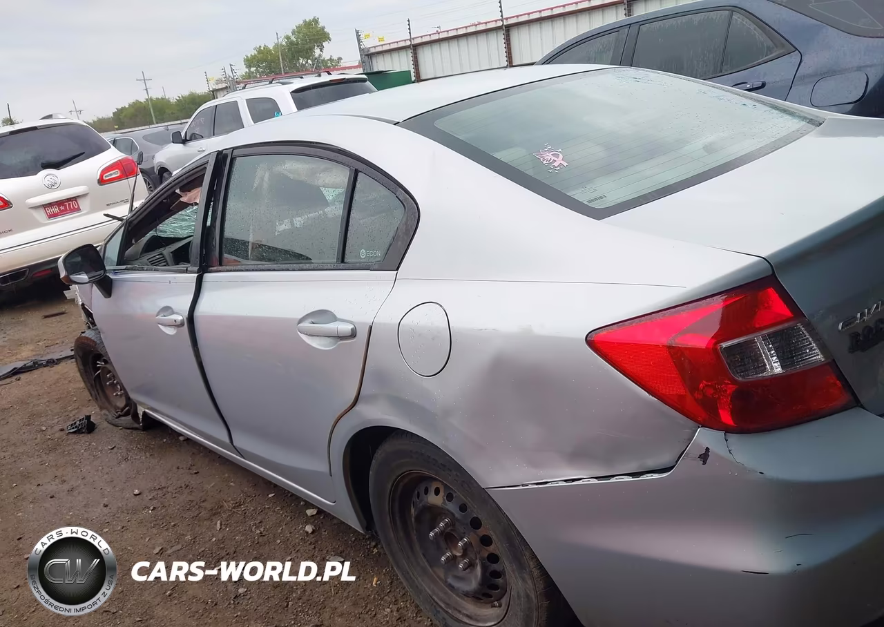 2012 Honda Civic Lx VIN:2HGFB2F53CH552628 - 15