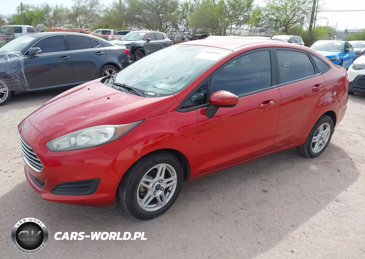 2019 Ford Fiesta Se VIN:3FADP4BJ3KM166142 - 2