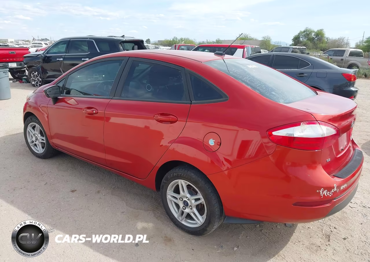 2019 Ford Fiesta Se VIN:3FADP4BJ3KM166142 - 3