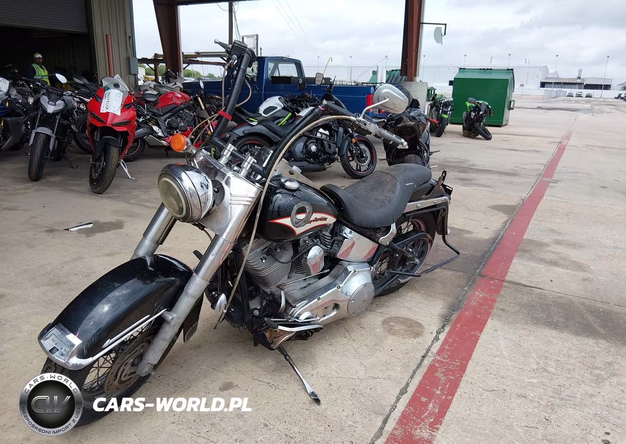 2006 Harley-Davidson Flsti VIN:1HD1JFB1X6Y073587 - 2