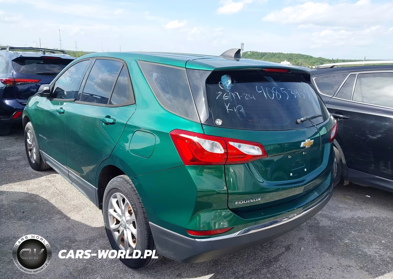 2018 Chevrolet Equinox Ls VIN:2GNAXHEV6J6226398 - 3