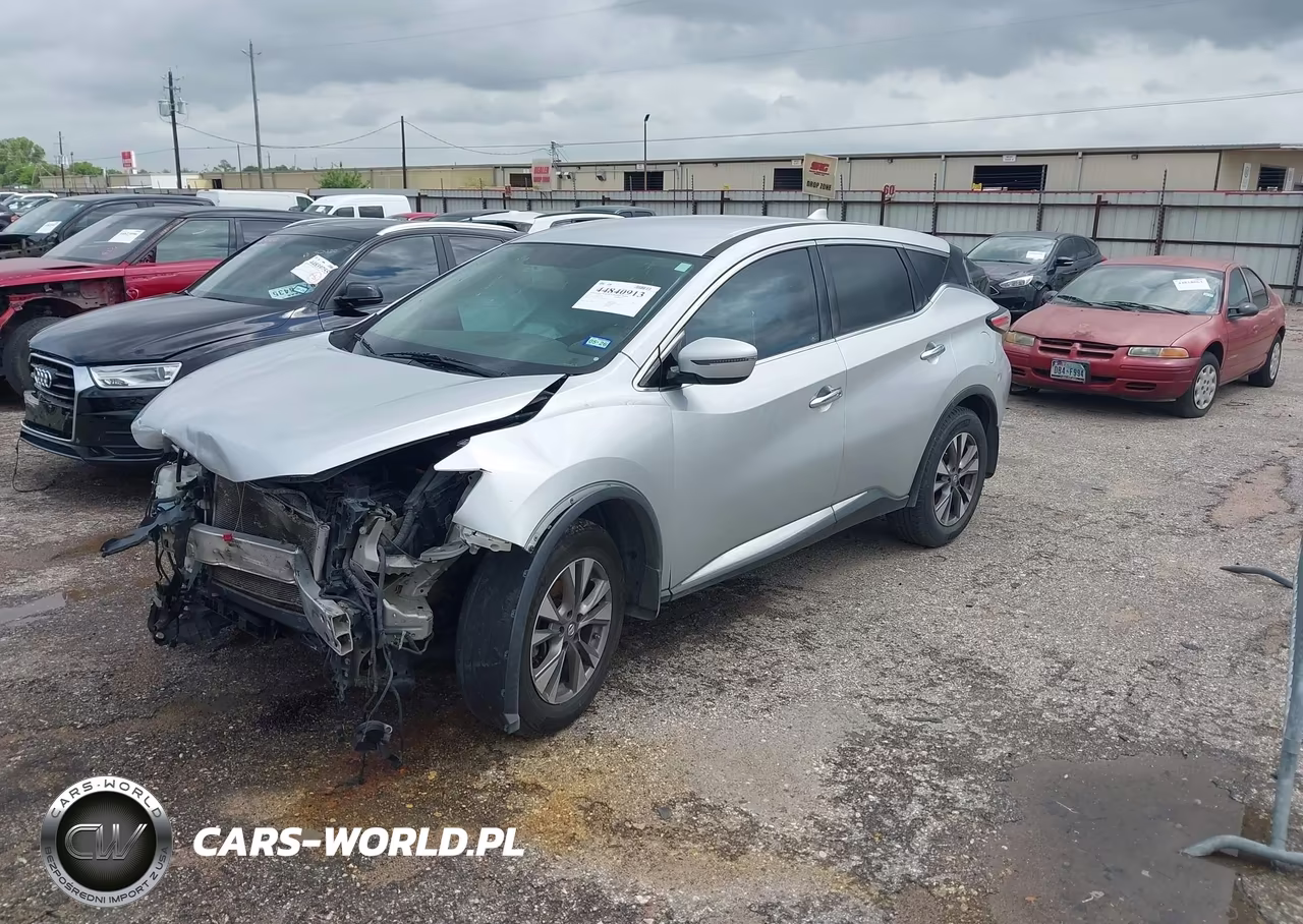 2017 Nissan Murano S VIN:5N1AZ2MG4HN163628 - 2