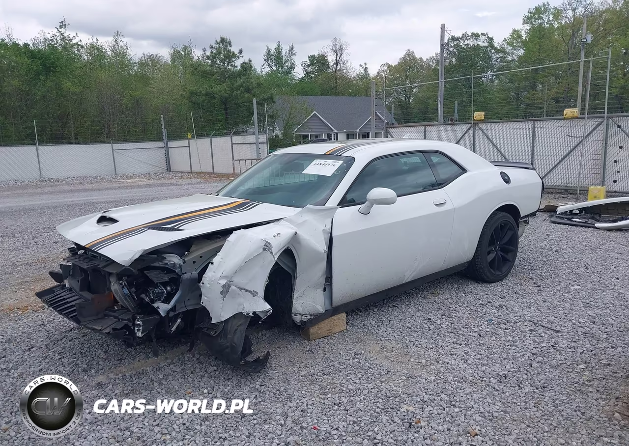 2022 Dodge Challenger Gt VIN:2C3CDZJG4NH177613 - 2