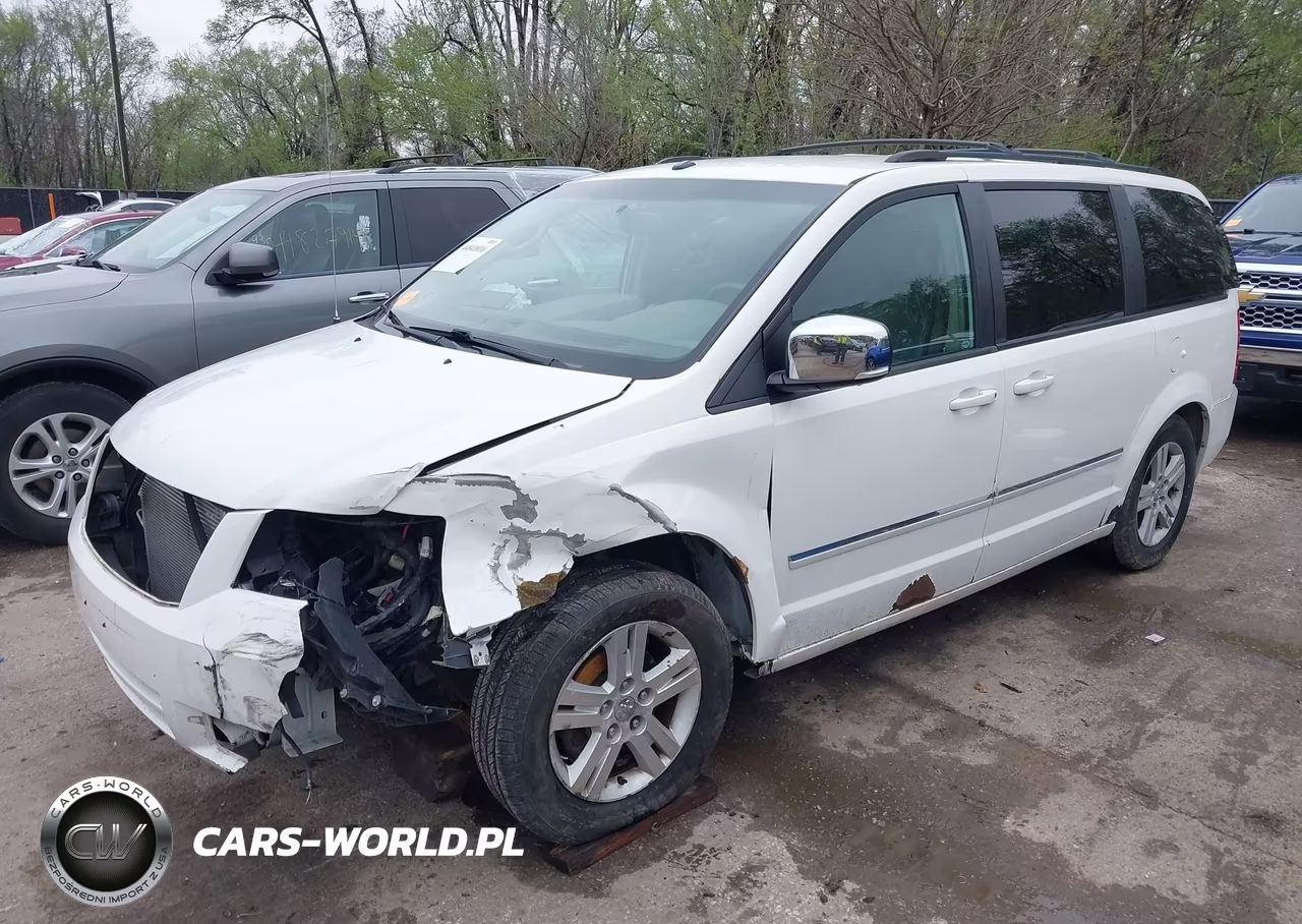 2008 Dodge Grand Caravan Sxt VIN:2D8HN54X08R147382 - 2