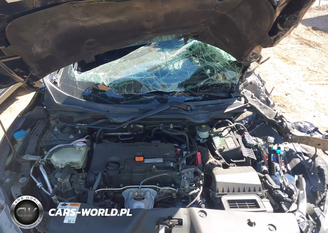 2019 Honda Civic Lx VIN:19XFC2F67KE023116 - 10