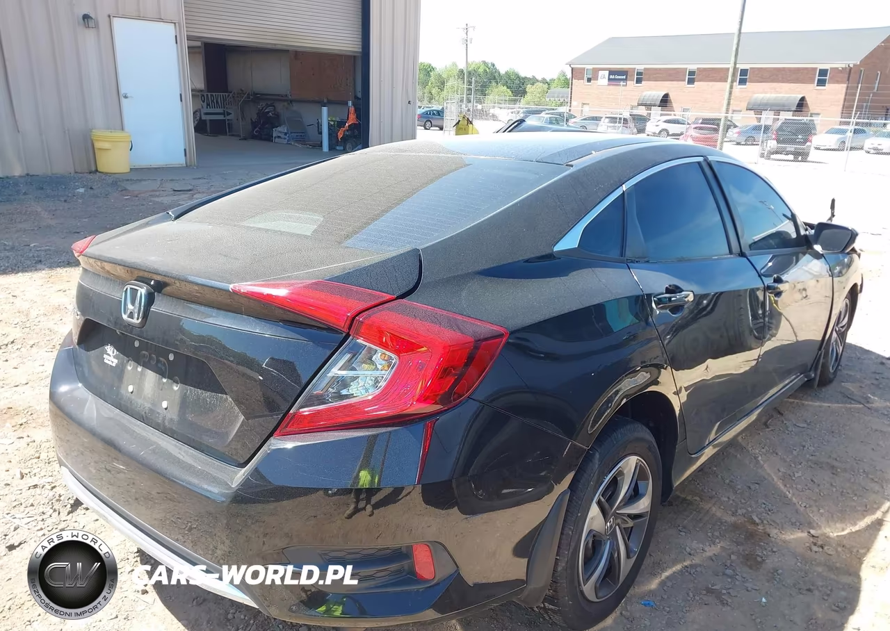 2019 Honda Civic Lx VIN:19XFC2F67KE023116 - 4