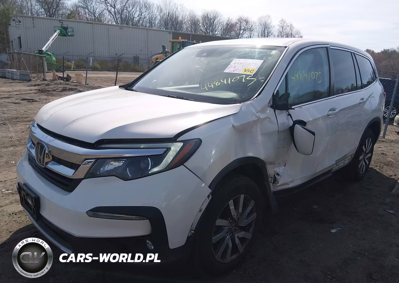 2019 Honda Pilot Ex-L VIN:5FNYF6H40KB066998 - 2