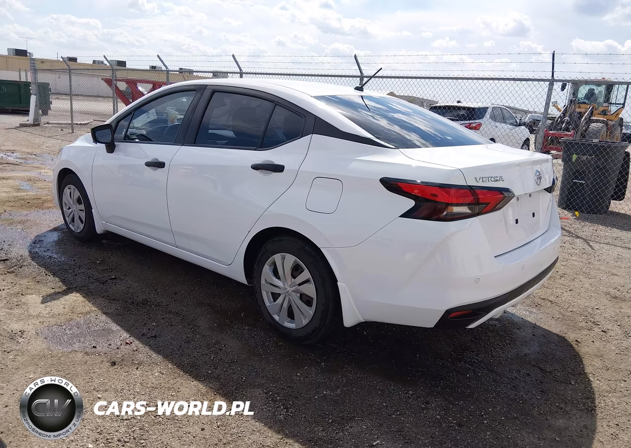 2021 Nissan Versa S Xtronic Cvt VIN:3N1CN8DV4ML858800 - 3