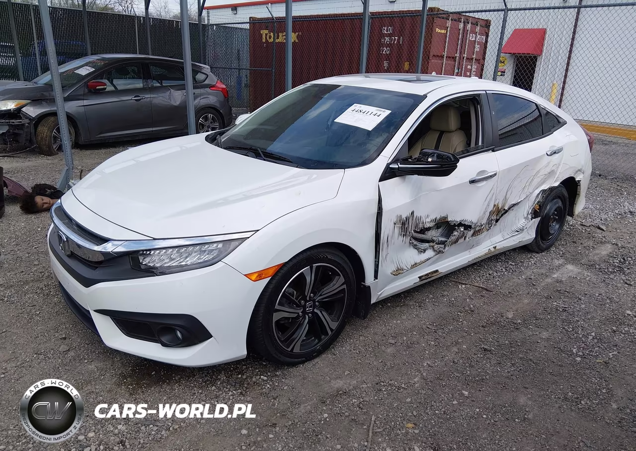 2016 Honda Civic Touring VIN:19XFC1F93GE007698 - 2