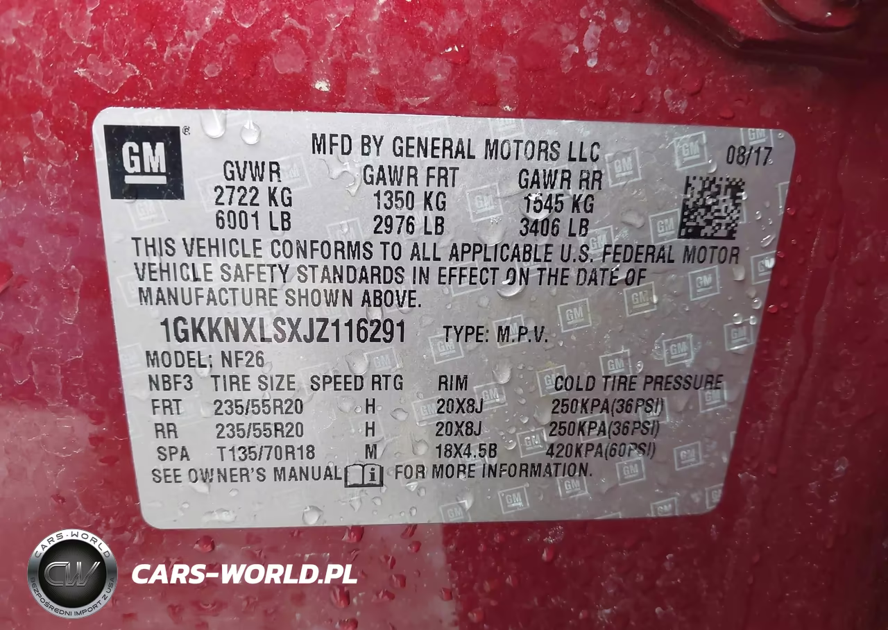 2018 GMC Acadia Denali VIN:1GKKNXLSXJZ116291 - 9
