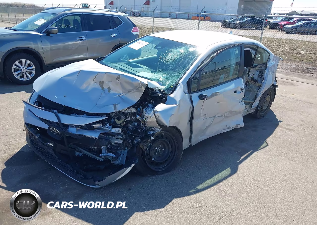 2021 Toyota Corolla Le VIN:5YFEPMAE8MP251024 - 2