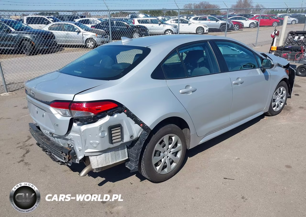 2021 Toyota Corolla Le VIN:5YFEPMAE8MP251024 - 4