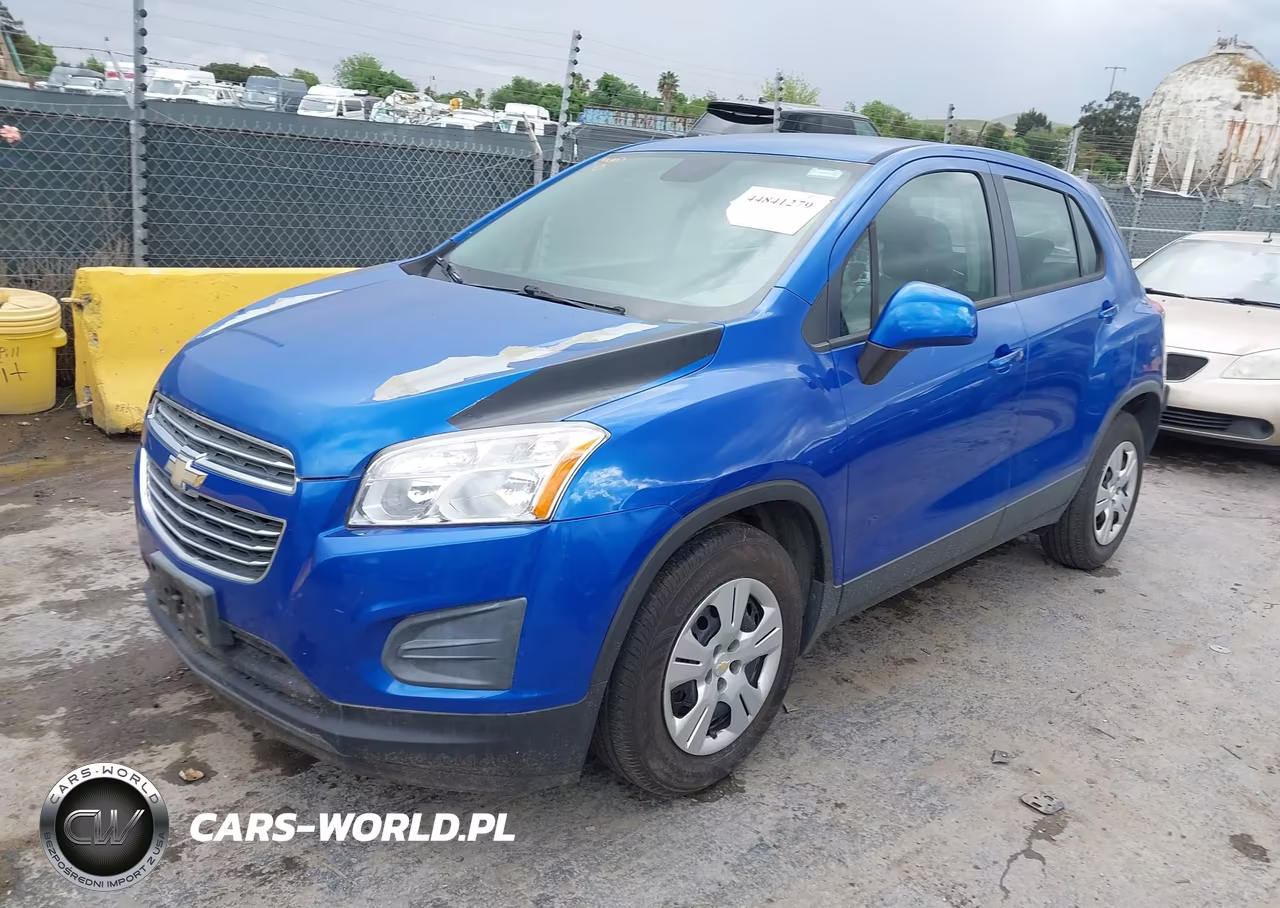 2015 Chevrolet Trax 1Ls VIN:KL7CJKSB4FB177309 - 2