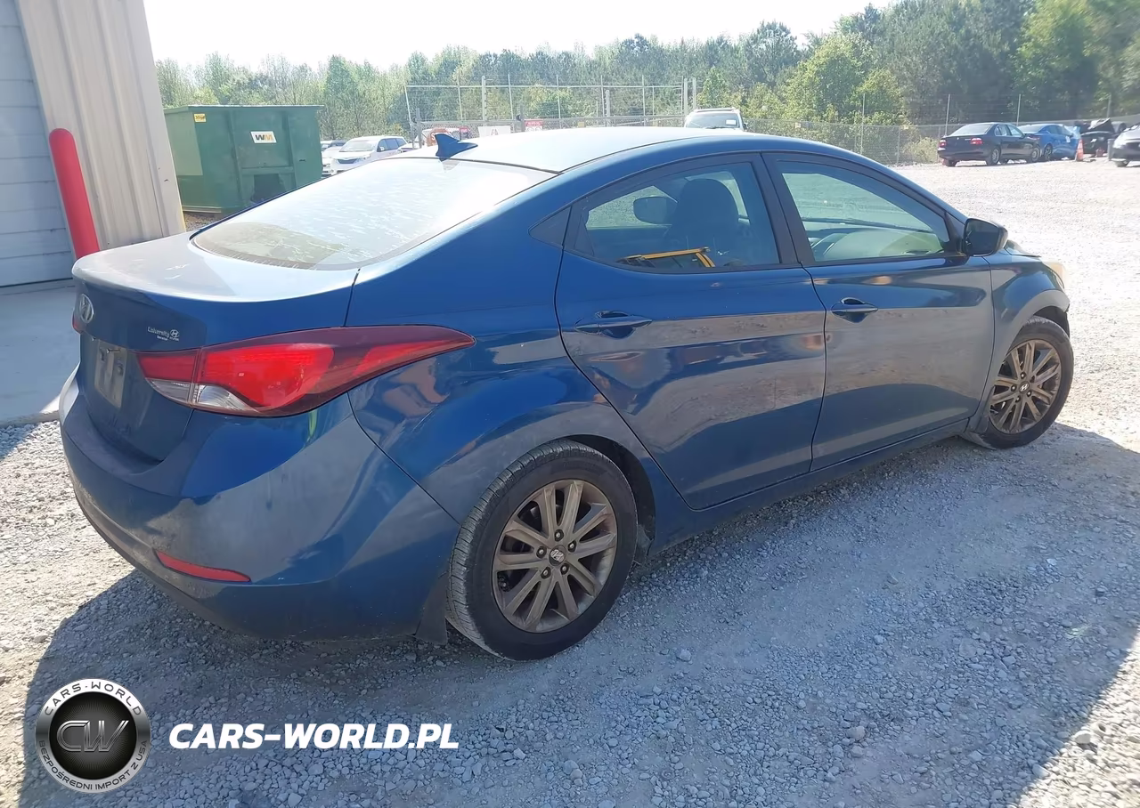 2015 Hyundai Elantra Se VIN:KMHDH4AE4FU325789 - 4