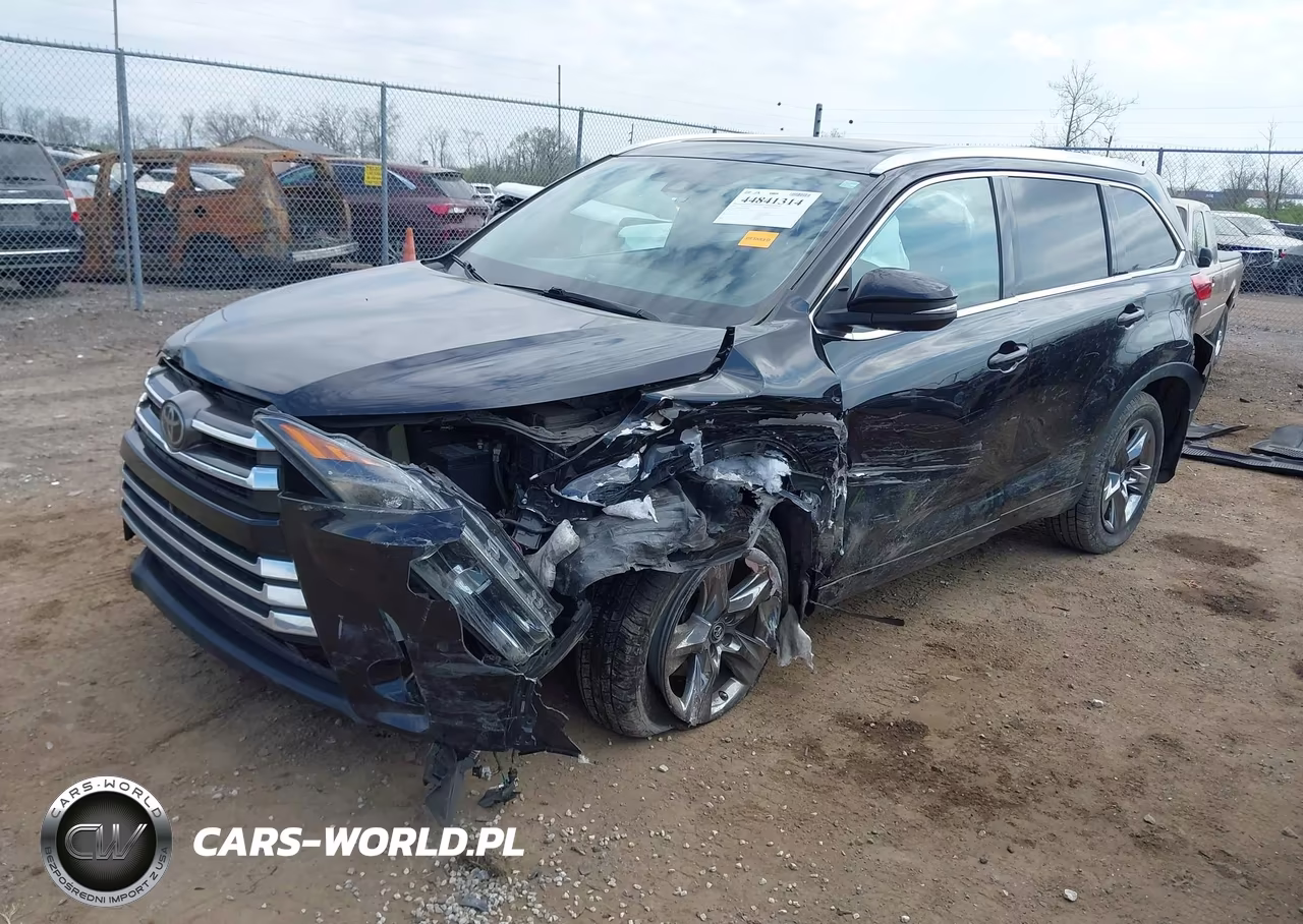 2019 Toyota Highlander Limited Platinum VIN:5TDDZRFH2KS993865 - 2