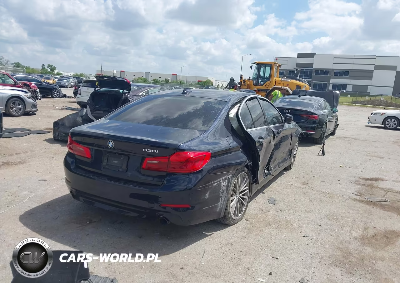 2018 BMW 530I VIN:WBAJA5C54JG900136 - 4