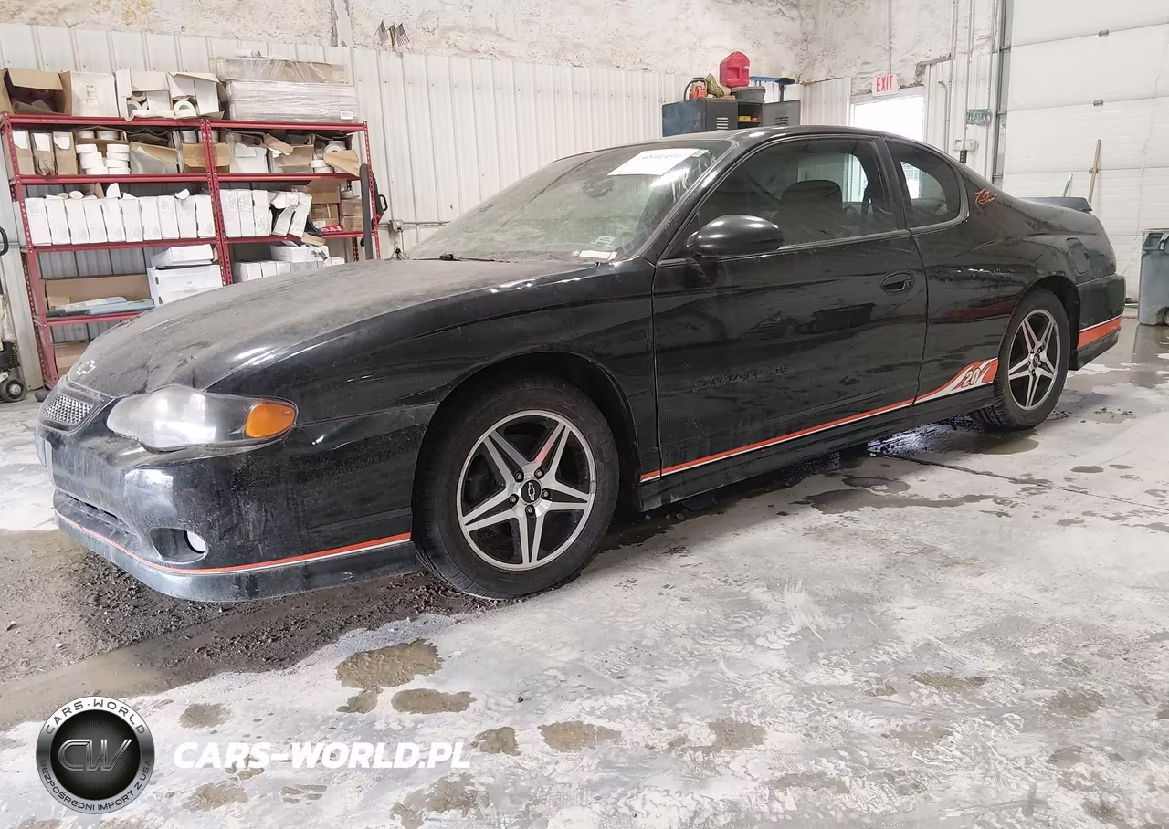 2005 Chevrolet Monte Carlo Supercharged Ss VIN:2G1WZ151459265372 - 2