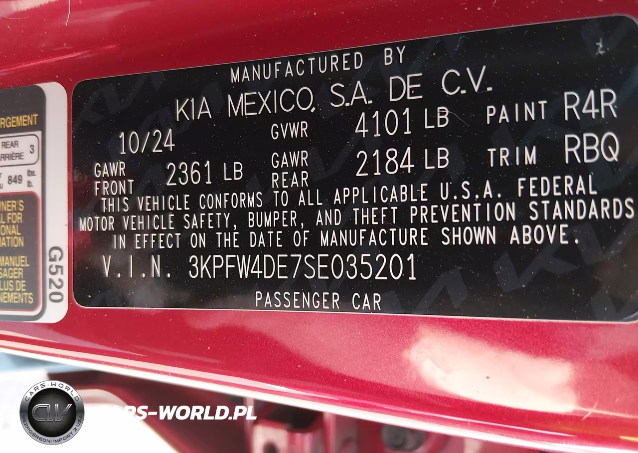 2025 Kia K4 Gt-Line VIN:3KPFW4DE7SE035201 - 9
