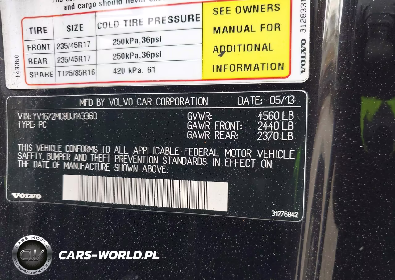 2013 Volvo C70 T5 VIN:YV1672MC8DJ143360 - 9
