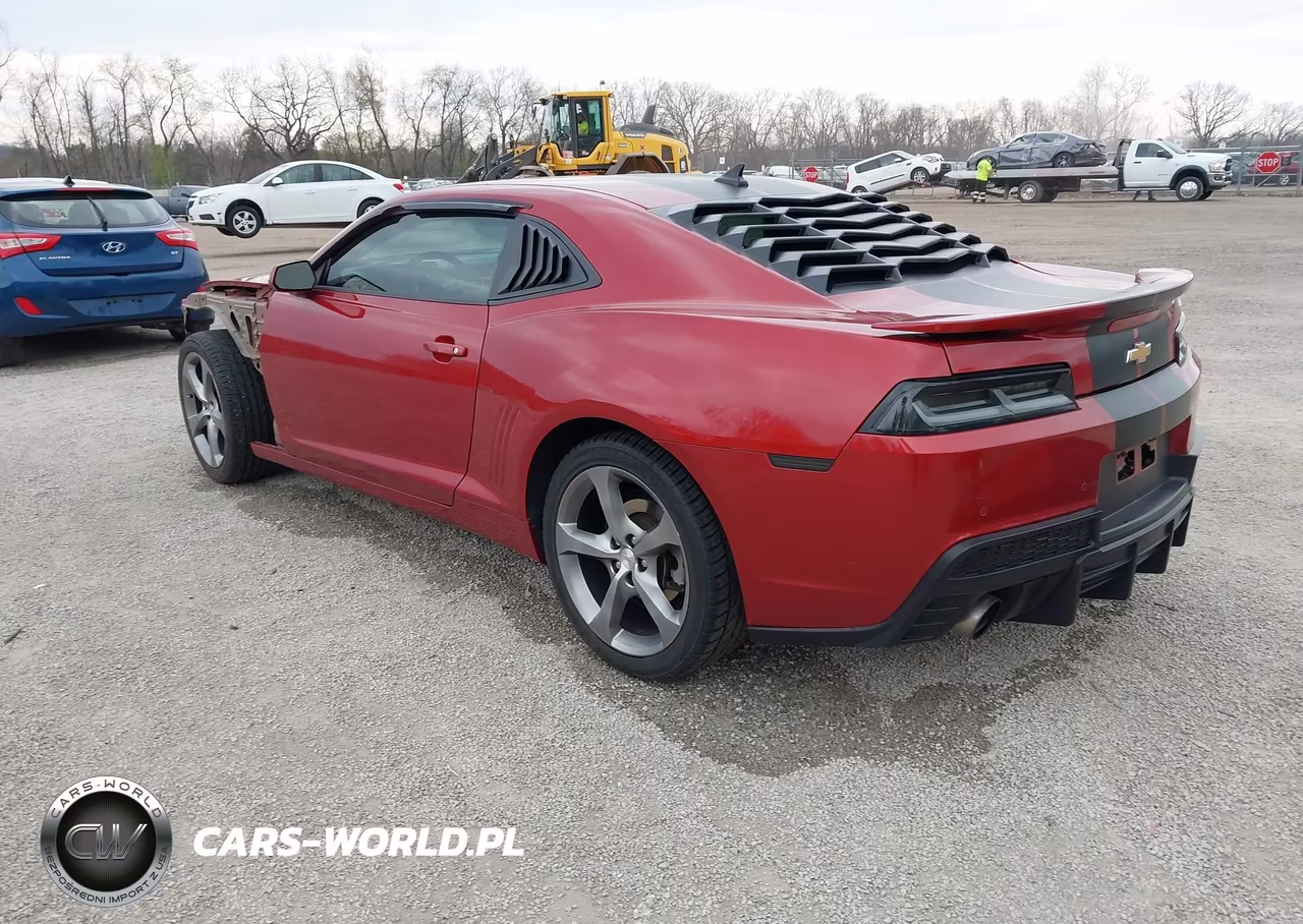 2014 Chevrolet Camaro 1Lt VIN:2G1FB1E38E9222014 - 3