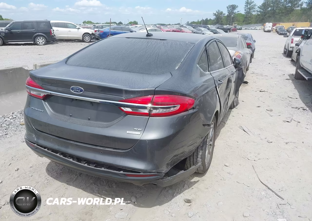 2017 Ford Fusion Se VIN:3FA6P0HD2HR243839 - 4