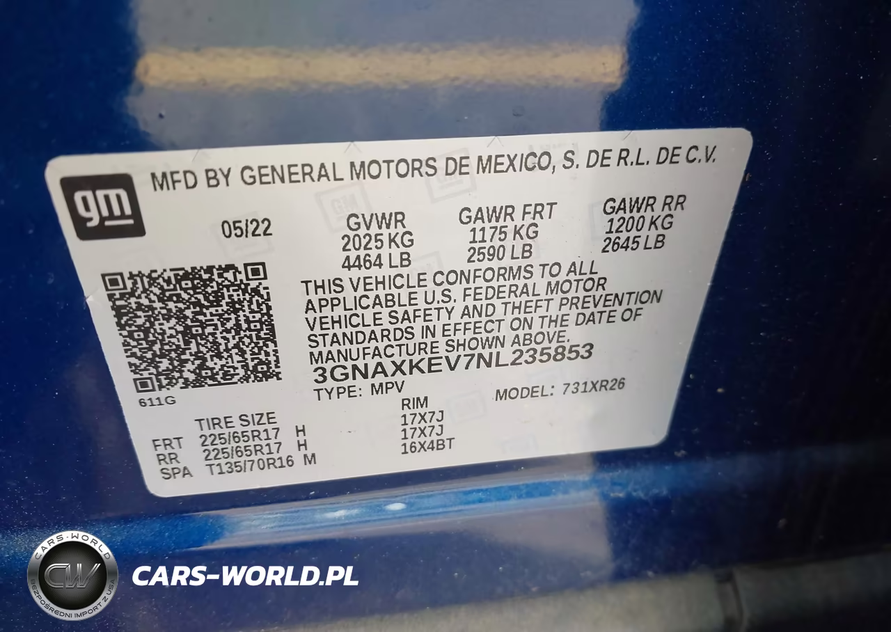 2022 Chevrolet Equinox Fwd Lt VIN:3GNAXKEV7NL235853 - 9