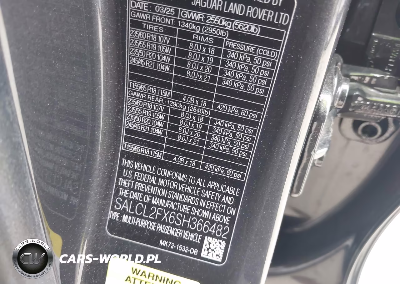 2025 Land Rover Discovery Sport Dynamic Se VIN:SALCL2FX6SH366482 - 9